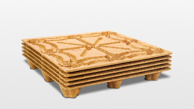 Zdjęcie palety INKA która jest praktyczną alternatywą dla tradycyjnych drewnianych palet.